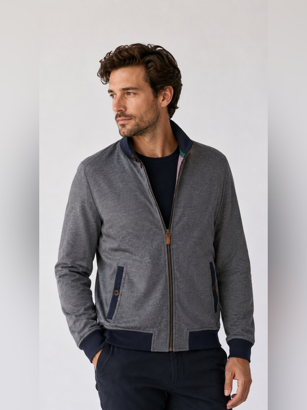 Ted Baker Bomber Jacket Retro Smart Casual Menswear Size‎ 5  L/XL